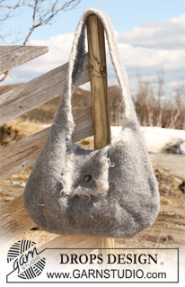 Free patterns - Felted Bags / DROPS 115-26