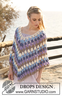 Free patterns - Poncho's voor dames / DROPS 119-12