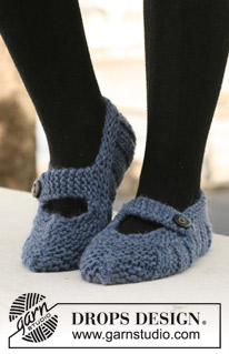 Free patterns - Children Socks & Slippers / DROPS 121-13