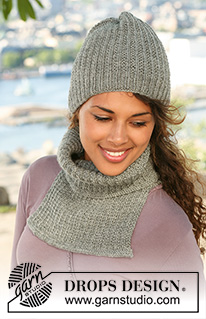 Free patterns - Neck Warmers / DROPS 122-39