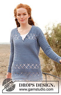 Free patterns - Damskie swetry przez głowę / DROPS 136-25