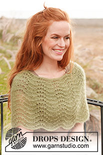 Free patterns - Poncho's voor dames / DROPS 136-9