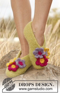 Free patterns - Felted Slippers / DROPS 139-16