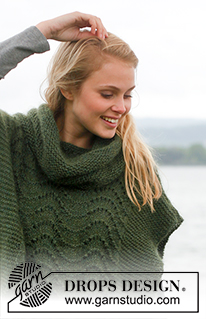 Free patterns - Poncho's voor dames / DROPS 149-36