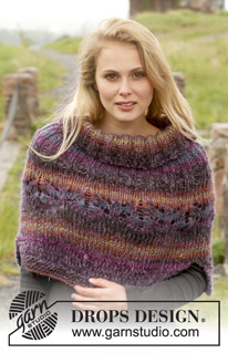 Free patterns - Poncho's voor dames / DROPS 149-38