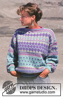 Free patterns - Throwback Mönster / DROPS 16-2