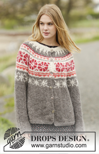 Free patterns - Norweskie rozpinane swetry / DROPS 164-44