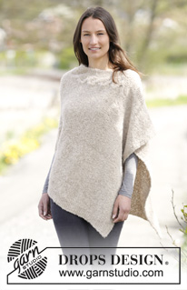 Free patterns - Poncho's voor dames / DROPS 164-47