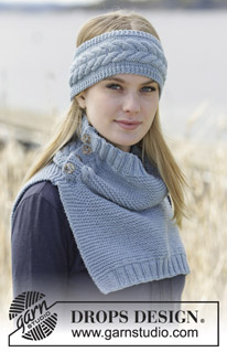 Free patterns - Neck Warmers / DROPS 166-16