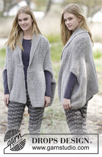 Free patterns - Damskie rozpinane swetry / DROPS 166-40
