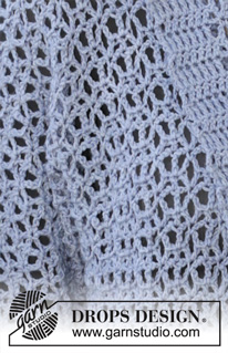 Free patterns - Damskie długie rozpinane swetry / DROPS 194-34