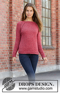 Red Sky / DROPS - Free knitting patterns by DROPS Design