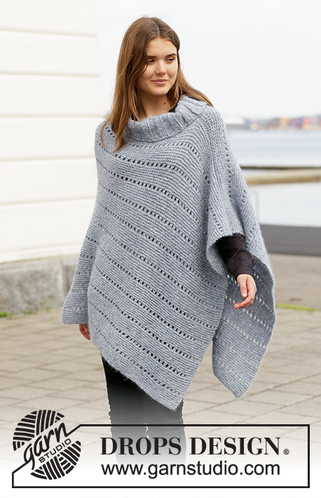 Anleitung wolle poncho dicke Poncho selber