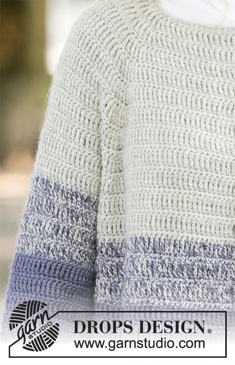 Purple Dawn Jacket / DROPS 206-14 - Free crochet patterns by DROPS 