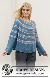 Free patterns - Striped Jumpers / DROPS 207-10
