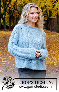 Sky / DROPS 226-46 - Free knitting by DROPS Design