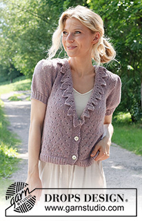 Extremo Reunir Fabricante Fairy Woods Cardigan / DROPS 231-14 - Free knitting patterns by DROPS Design