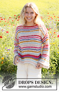 Free patterns - Striped Jumpers / DROPS 231-2