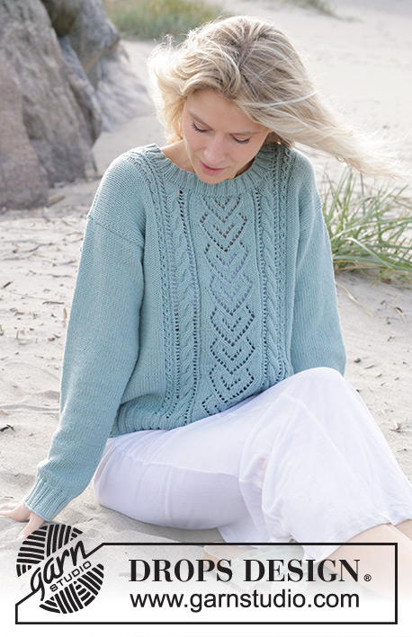 Free patterns with DROPS Cotton Merino