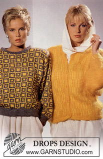 Free patterns - Damskie rozpinane swetry / DROPS 3-15