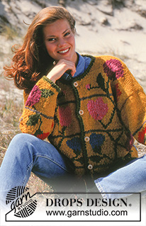 Free patterns - Damskie rozpinane swetry / DROPS 36-19