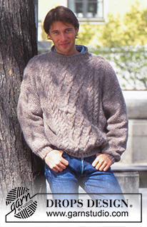 Free patterns - Men's Jumpers / DROPS 48-9