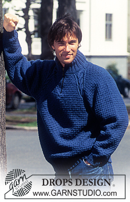 DROPS 49-15 - DROPS Textured Sweater in Alaska 