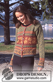 Free patterns - Damskie rozpinane swetry / DROPS 67-20