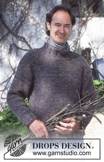 Free patterns - Męskie swetry przez głowę / DROPS 70-16