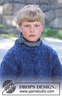 Free patterns - Dziecięce swetry przez głowę / DROPS 70-18