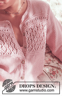 Free patterns - Damskie rozpinane swetry / DROPS 74-3