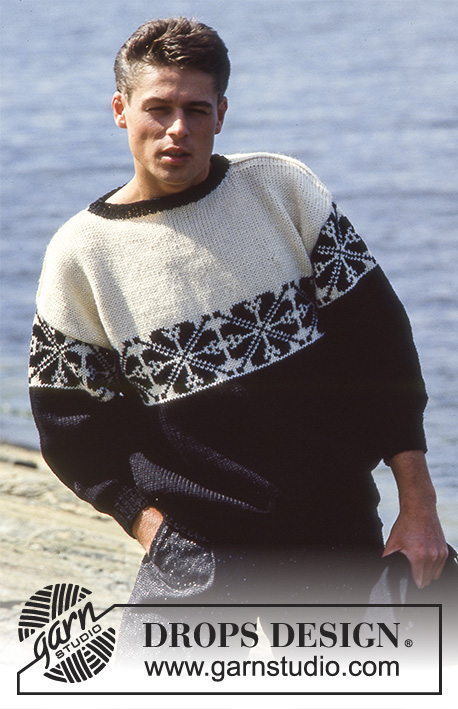 Traveler / DROPS 8-12 - Gestrickter Pullover für Damen und Herren in DROPS Alaska mit nordischem Muster