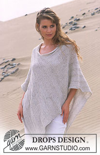 Free patterns - Poncho's voor dames / DROPS 89-16