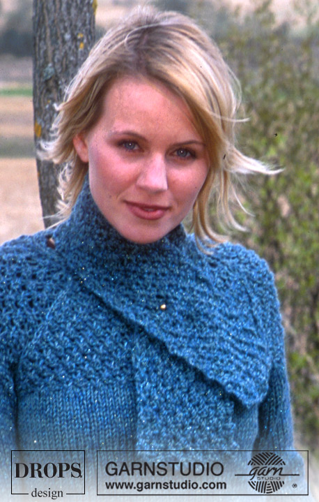 DROPS 91-21 - Pullover and scarf in Karisma, Alpaca and Glitter.