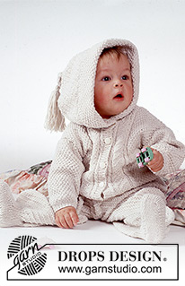 Free patterns - Aran Knitting / DROPS Baby 1-1