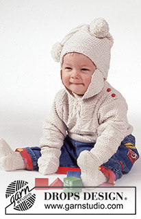 Free patterns - Aran Knitting / DROPS Baby 1-2