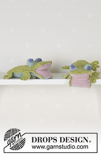Hoppy the Frog / DROPS Baby 13-25 - DROP crochet Frog
