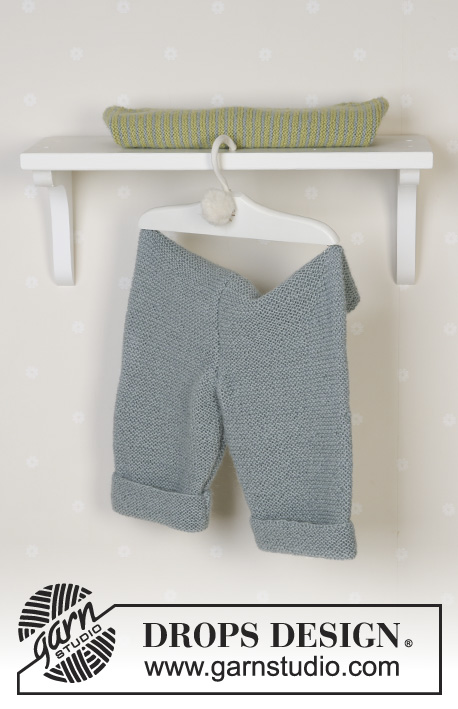 Little Fern / DROPS Baby 14-27 - Set of pants and jacket in garter stitch in DROPS Alpaca. Sizes baby and children from 1 month to 4 years.