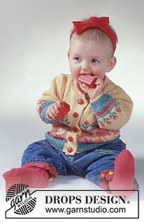 Free patterns - Baby Cardigans / DROPS Baby 2-2
