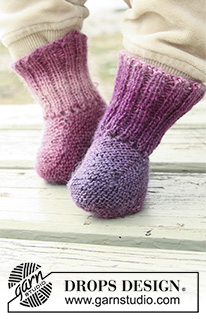 Free patterns - Baby Socks & Booties / DROPS Baby 20-3