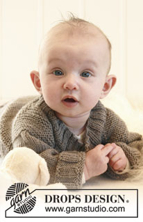 Happy Days / DROPS Baby 21-23 - Knitted jumpsuit with raglan for baby and children in DROPS Merino Extra Fine