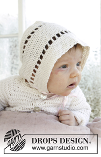 Free patterns - Baby Bonnets / DROPS Baby 29-6
