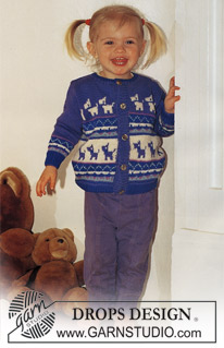 Free patterns - Swetry rozpinane dla niemowląt i małych dzieci / DROPS Baby 5-7
