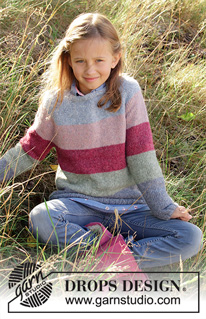 Free patterns - Dětské jednoduché pulovry / DROPS Children 34-8
