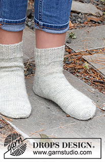 Free patterns - Children Socks & Slippers / DROPS Children 41-33