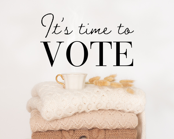 It's time to vote!