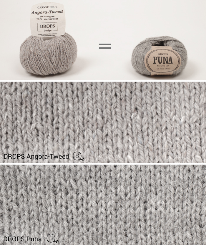 Sustituir Angora-Tweed por Puna