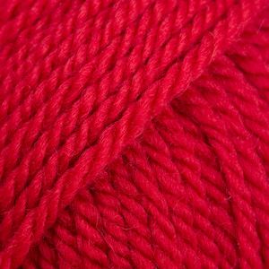 DROPS Alaska uni colour 10, vermelho