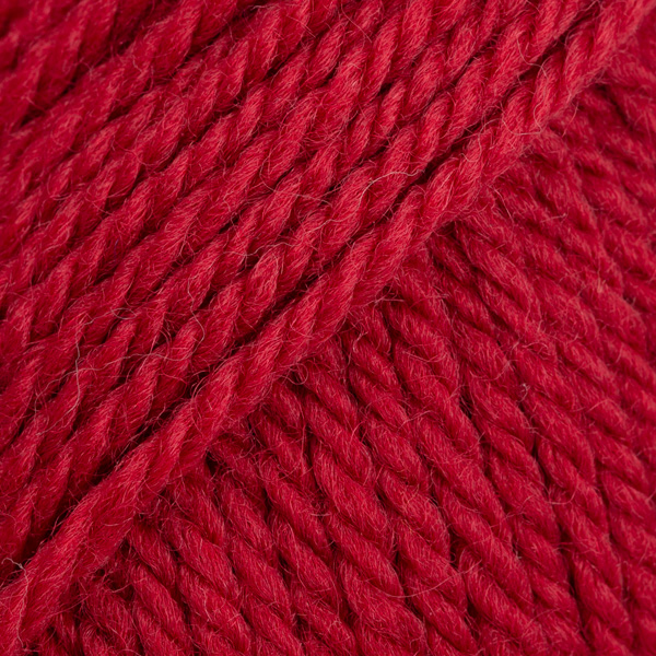 DROPS Alaska uni colour 11, vermelho escuro