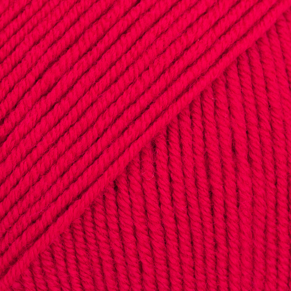 DROPS Baby Merino uni colour 16, červená